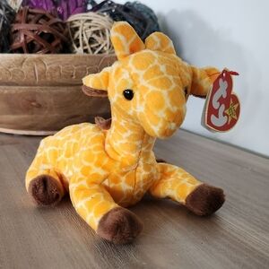 🦒 Ty Beanie Baby Twiggs the Giraffe 1995 – Vintage Plush, Excellent Condition